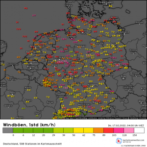 Liveticker Unwetterlage Durch Sturm Orkan Ab Der Nacht Auf Donnerstag