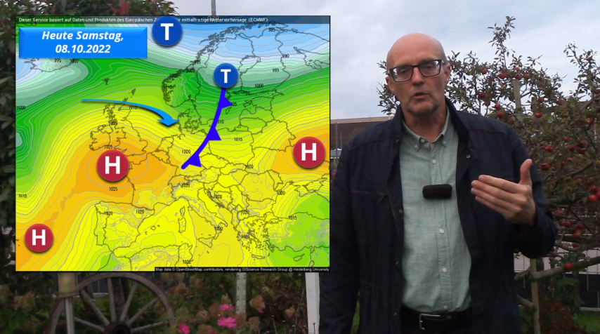 Wochenende wettermäßig zweigeteilt Wetterkanal Kachelmannwetter