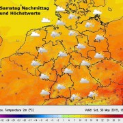 Das Wetter in Deutschland am Samstag