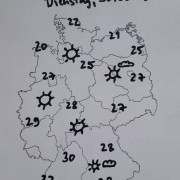 Deutschland-Wetter für heute Dienstag, 30.06.15