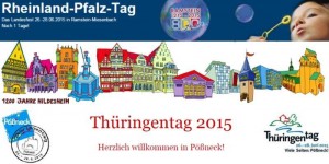 Wetter für die Landesfeste in Niedersachsen, Rheinland-Pfalz und Thüringen
