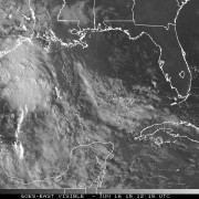 Tropensturm BILL im Golf von Mexiko geboren