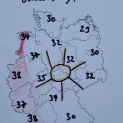 Deutschland-Wetter für heute Donnerstag, 02.07.15: #Hitze und #Gewitter?