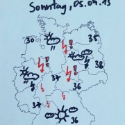 Deutschland-Wetter Sonntag, 05.07.15