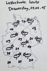 Deutschland-Wetter für Donnerstag, 09.07.15