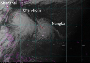 Taifun Chan-hom nimmt Kurs auf Shanghai