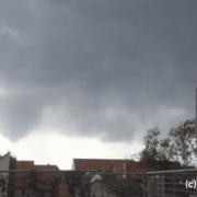Tornadoverdacht in Sangerhausen am 18.7.2015
