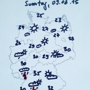 Deutschland-Wetter Sonntag, 09.08.15
