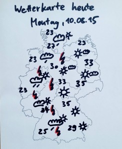 Deutschland-Wetter Montag, 10.08.15