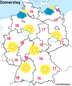 Deutschland-Wetter: ab Mittwoch, 30.09.2015