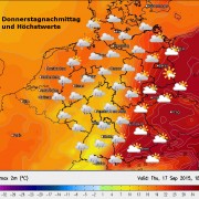 Das Wetter am Donnerstag: Von der Lausitz bis nach Bayern nochmal Sommer, sonst Herbst