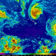 Vom Hurricane zum Taifun und noch mehr Tropenstürme