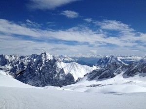 Neuschnee in den Hochlagen der Alpen