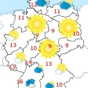 Deutschland-Wetter: ab Samstagabend, 10.10.2015