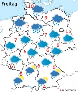 Deutschland-Wetter: ab Donnerstagabend, 15.10.2015