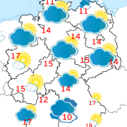Deutschland-Wetter ab Freitagabend, 30.10.2015