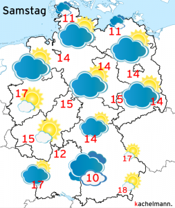 Deutschland-Wetter ab Freitagabend, 30.10.2015