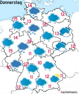 Deutschland-Wetter: ab Mittwochabend, 21.10.2015