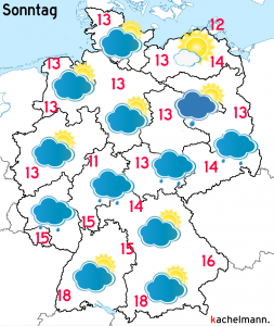 Deutschland-Wetter: ab Samstagabend, 24.10.2015