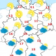Deutschland-Wetter: ab Freitagabend, 09.10.2015