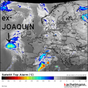 Ex-JOAQUIN bringt Regen und Sturm für Portugal