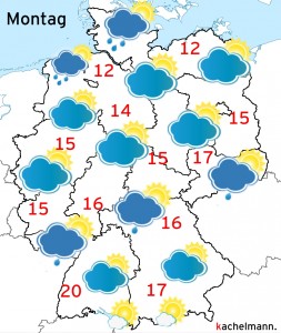 Deutschland-Wetter: ab Sonntagabend, 08.11.2015