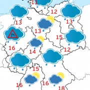 Deutschland-Wetter ab Montagabend, 16.11.2015