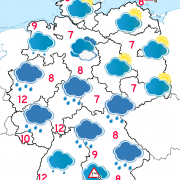 Deutschland-Wetter: ab Montagabend, 30.11.2015
