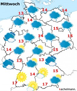 Deutschland-Wetter: ab Dienstagabend, 10.11.2015