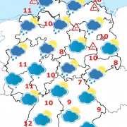 Deutschland-Wetter: ab Freitagabend, 13.11.2015