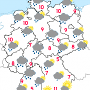 Deutschland-Wetter ab Donnerstagabend, 3.12.2015