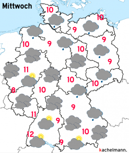 Deutschland-Wetter: ab Dienstagabend, 01.12.2015