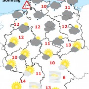 Deutschland-Wetter ab Samstagabend, 26.12.2015