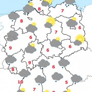 Deutschland-Wetter ab Freitagabend, 11.12.2015