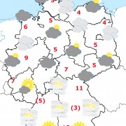 Deutschland Wetter ab Sonntagabend, 13.12.2015