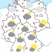 Deutschland-Wetter ab Freitagabend, 4.12.2015