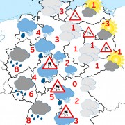 Deutschland-Wetter: ab Freitagabend, 01.01.2016