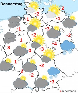 Deutschland-Wetter: ab Mittwochabend, 20.01.2016
