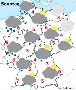 Deutschland-Wetter: ab Samstagabend, 23.01.2016