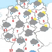 Deutschland-Wetter: ab Samstagabend, 30.01.2016