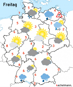 Deutschland-Wetter: ab Donnerstagabend, 07.01.2016