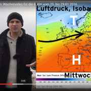 Wetterübersicht für die 4. KW // 25.-29.01.2016 im Video