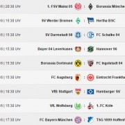 Bundesliga-Wetter: 19. Spieltag, Saison 2015/2016