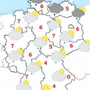 Deutschland-Wetter: ab Mittwochabend, 10.02.2016