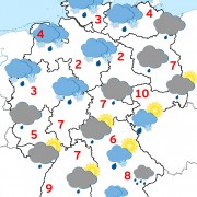 Deutschland-Wetter: ab Samstagabend, 13.02.2016