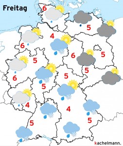 Deutschland-Wetter: ab Donnerstagabend, 18.02.2016