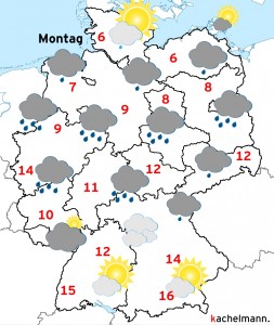 Deutschland-Wetter: ab Sonntagabend, 21.02.2016