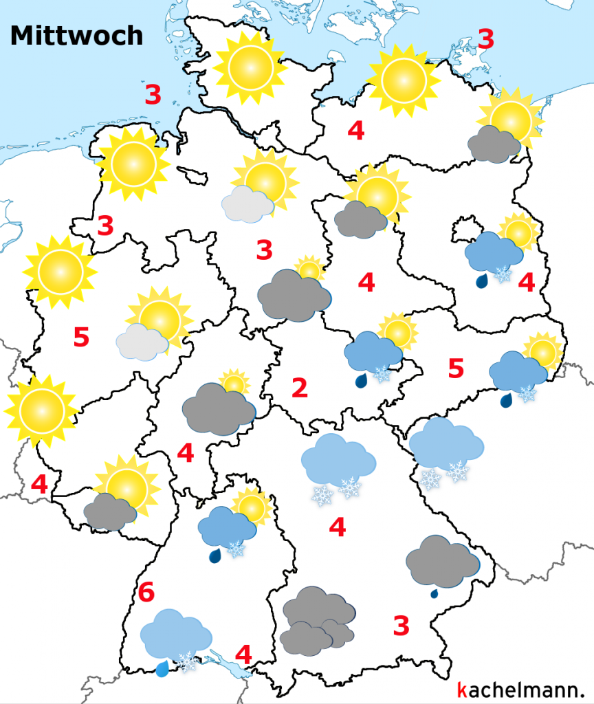 Deutschland-Wetter Ab Dienstagabend, 16.02.2016 | Wetterkanal ...