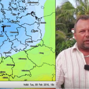 Video: Wochenwetter vom 8.2. bis 12.2.2016 — Erst Sturm, dann kälter