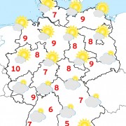 Deutschland-Wetter: ab Dienstagabend, 08.03.2016